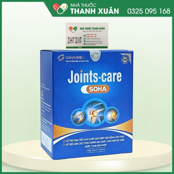 Joints-Care SOHA hỗ trợ tăng tiết dịch tiết khớp giúp khớp vận động linh hoạt